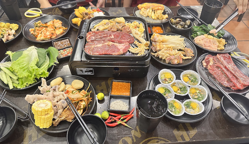 PO BBQ Buffet Lẩu Nướng 139k