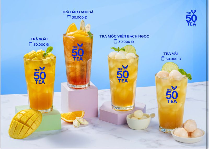 Trà sữa The 50 Tea - Phan Xích Long